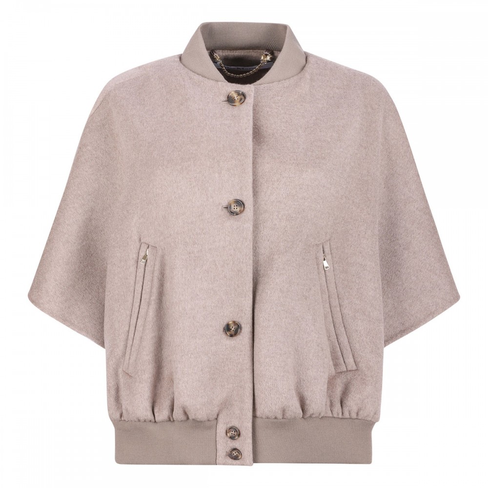 Leticia cashmere cape