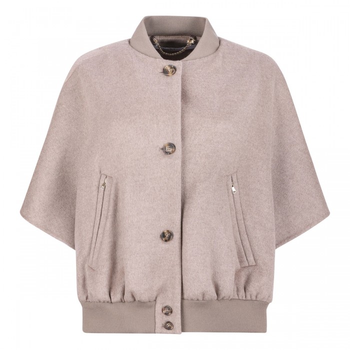 Leticia cashmere cape