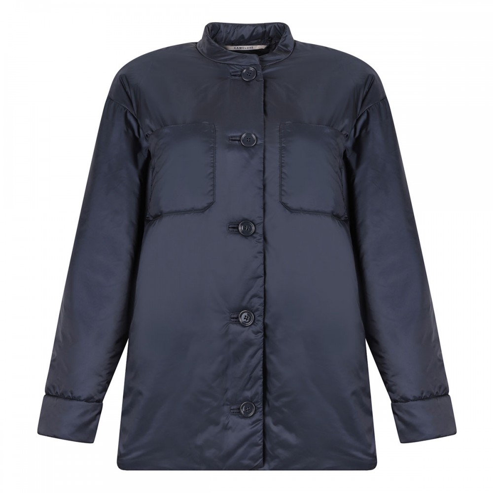 Picasso padded shirt jacket