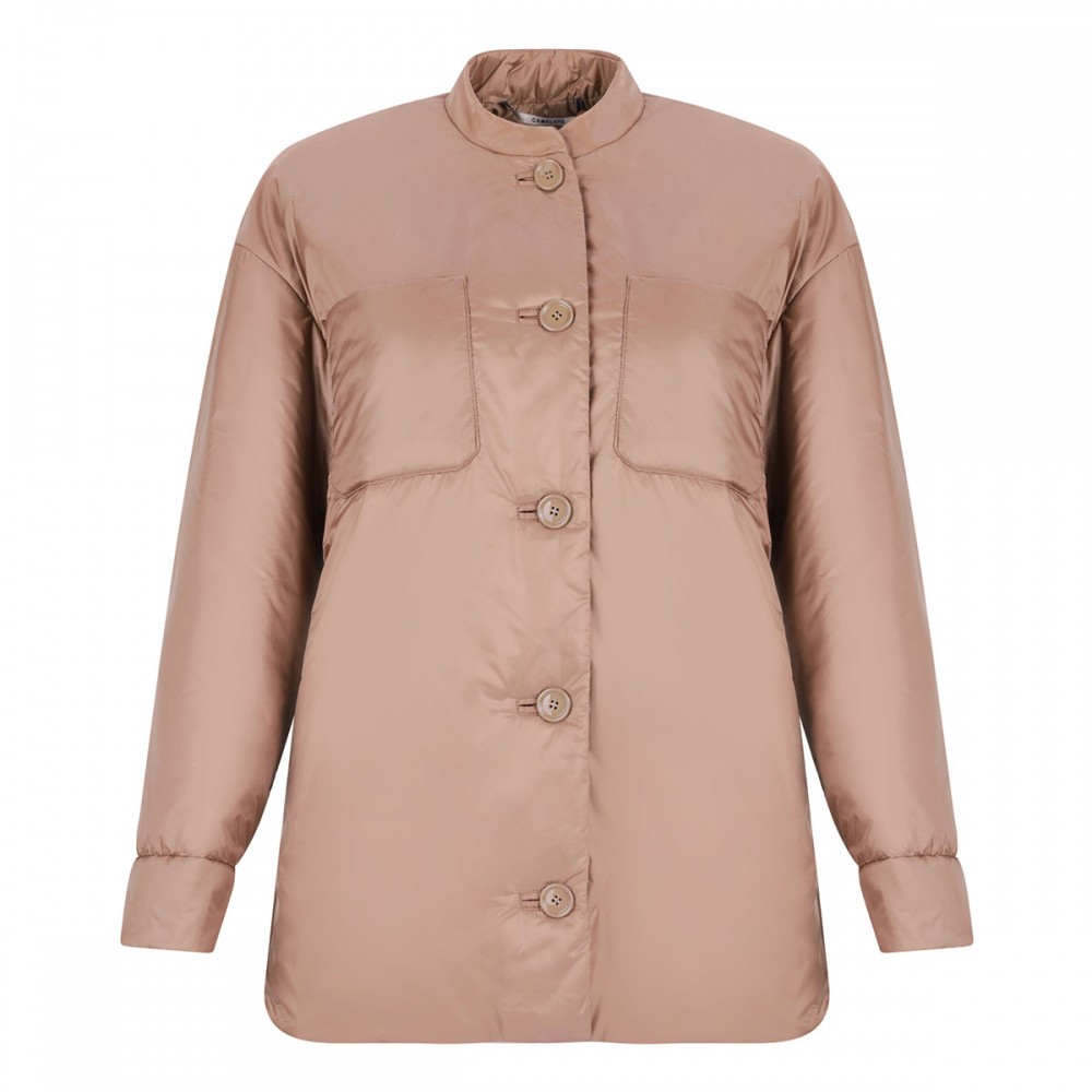 Picasso padded shirt jacket