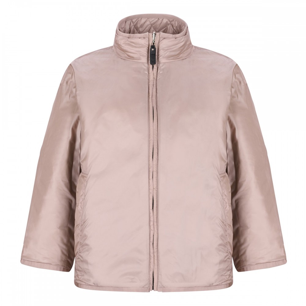 Delfina reversible padded cape