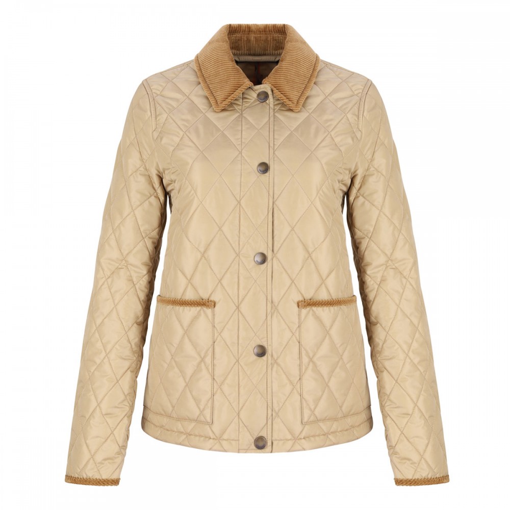 Quilted barn jacket