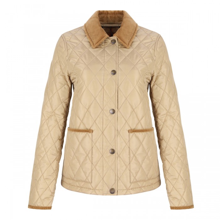 Quilted barn jacket