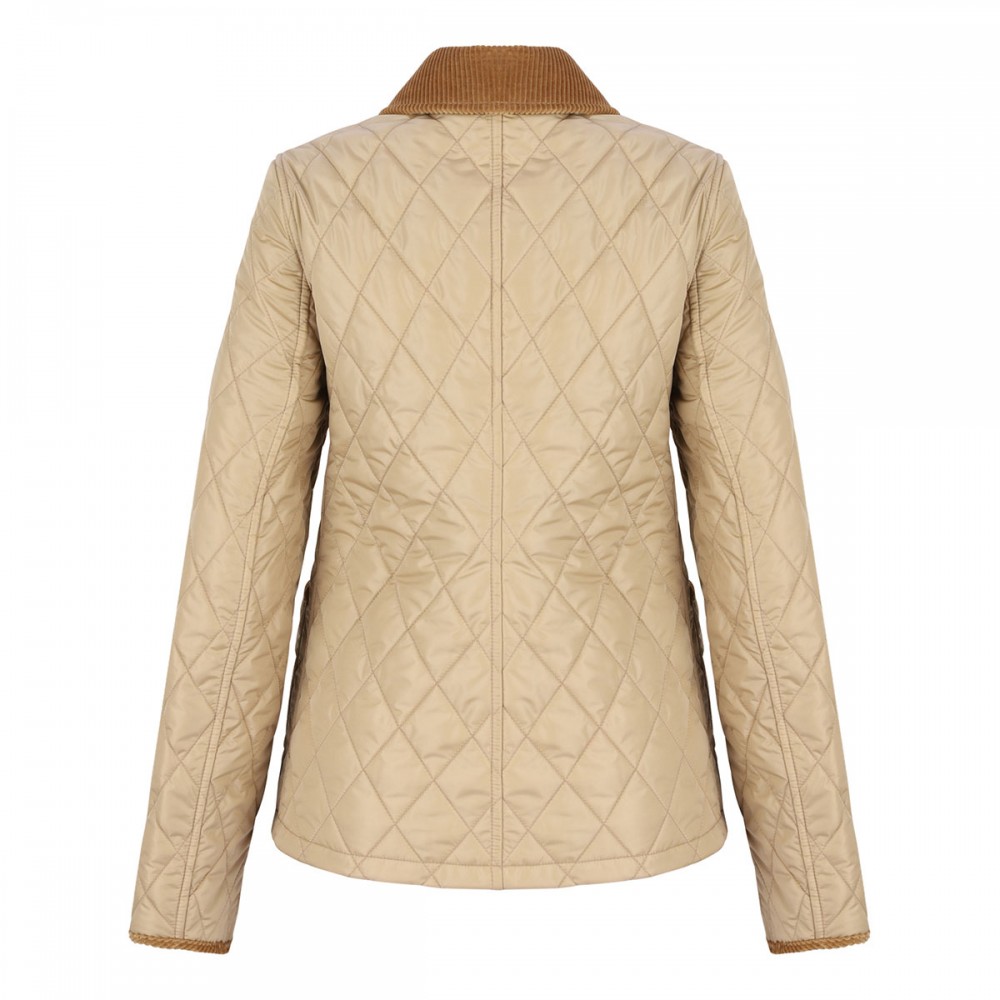 Quilted barn jacket