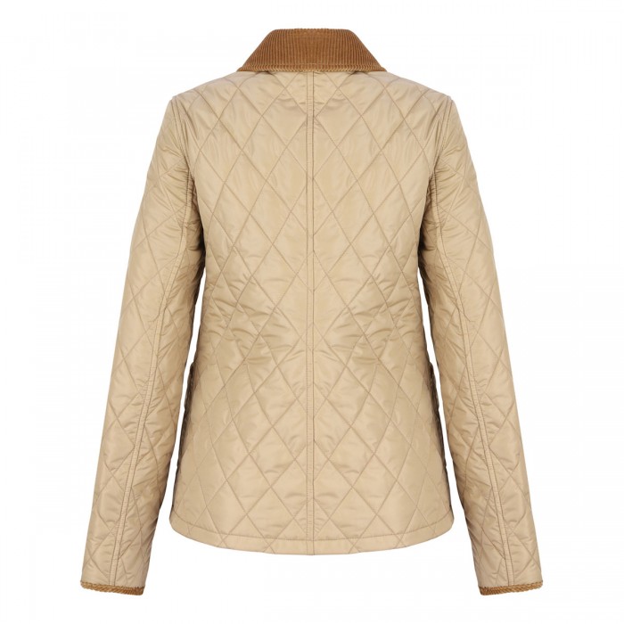 Quilted barn jacket