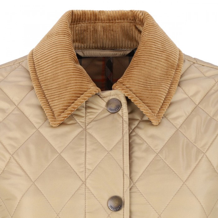 Quilted barn jacket
