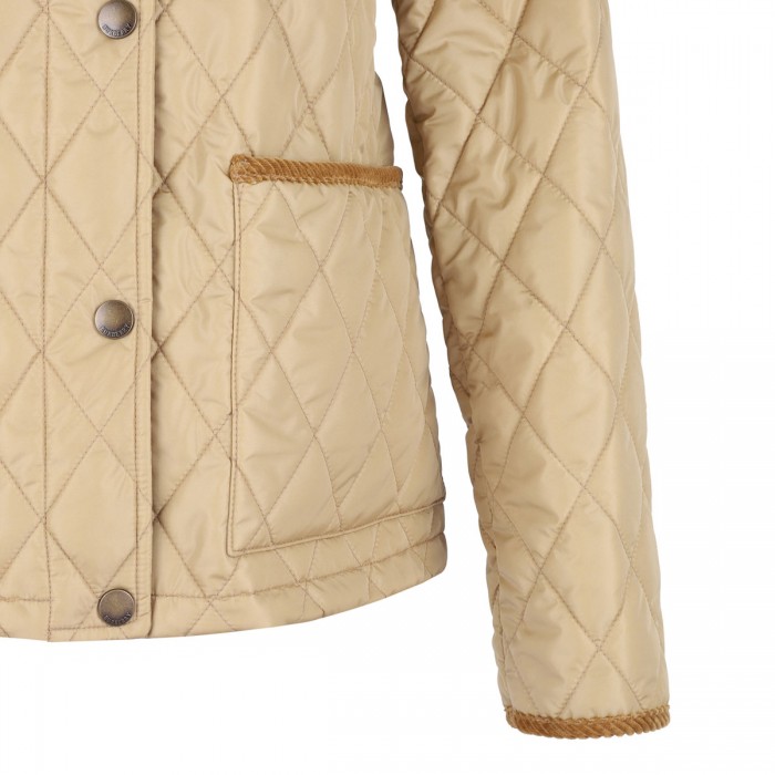 Quilted barn jacket