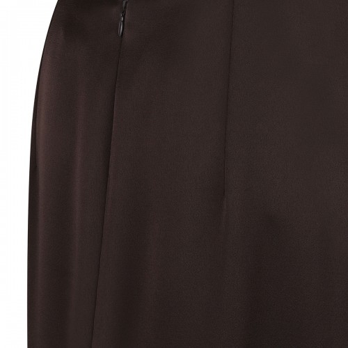 Deep brown pencil skirt 2