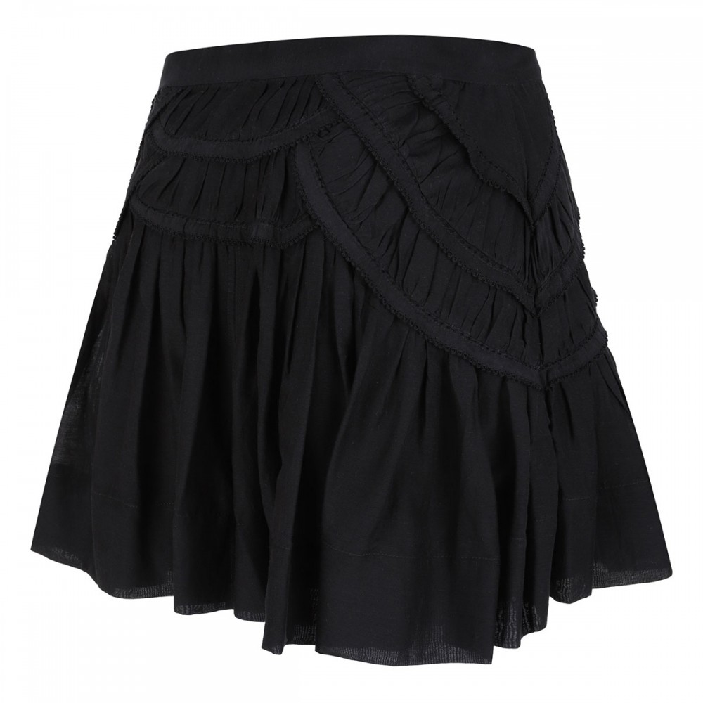 Ceola cotton voile skirt