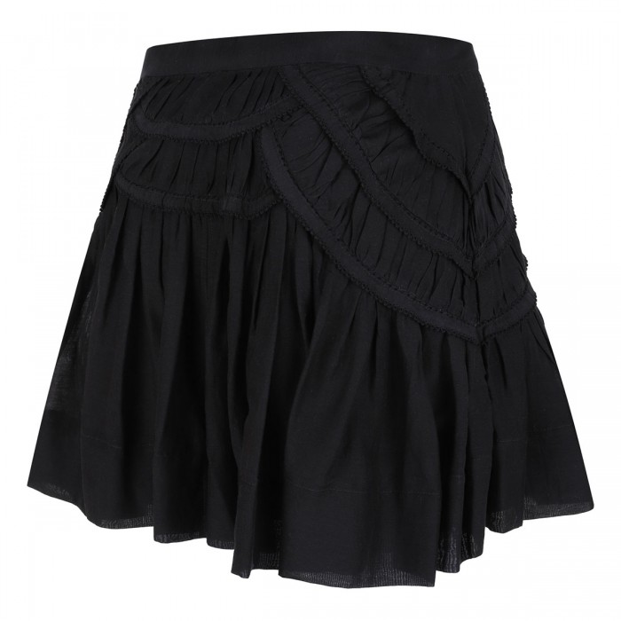 Ceola cotton voile skirt