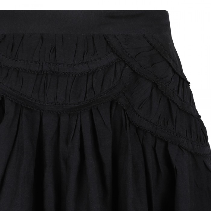Ceola cotton voile skirt