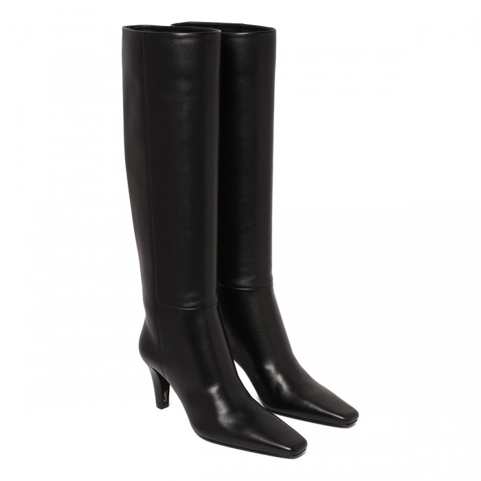 Jill 75 smooth leather boots