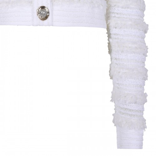 Tweed-effect knit cardigan 2