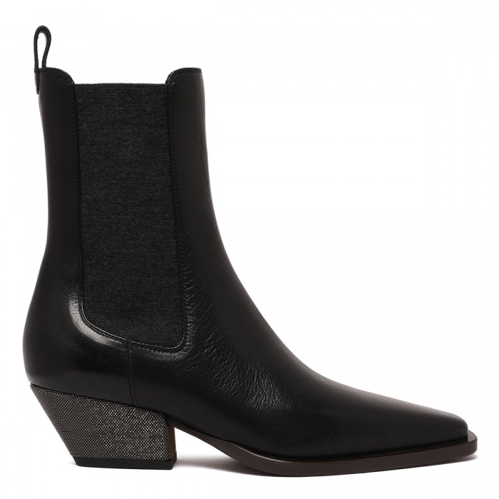 Leather Chelsea boots