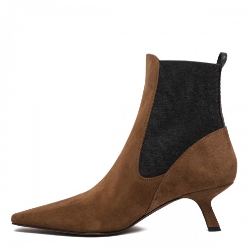 Suede ankle boots 2