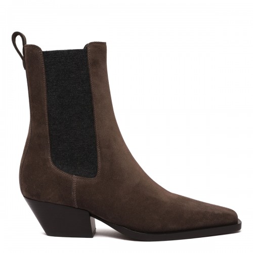 Suede Chelsea boots