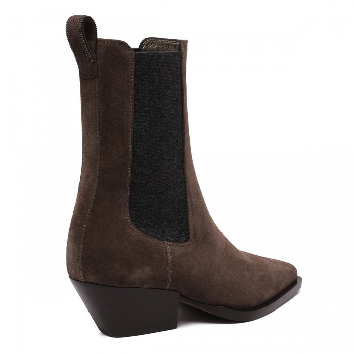 Suede Chelsea boots