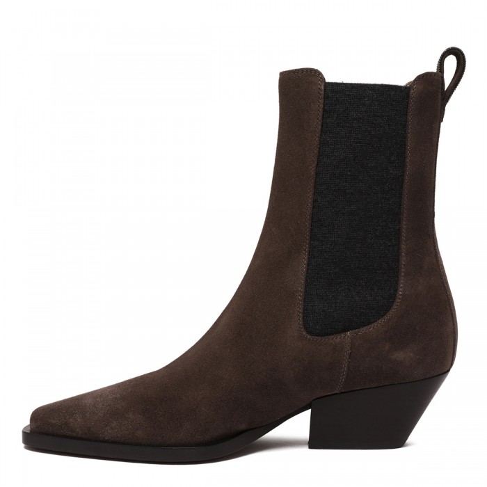 Suede Chelsea boots