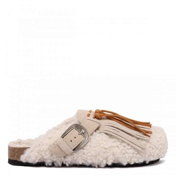 Sabot eco fur clogs