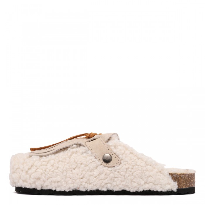 Sabot eco fur clogs