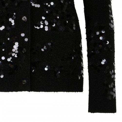 Sequin cardigan polo 2