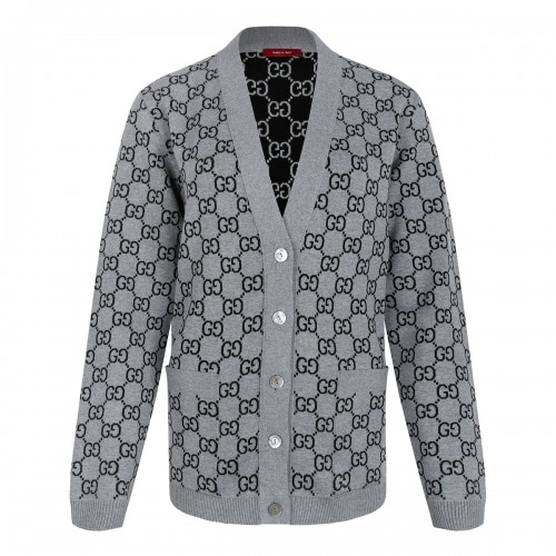 Reversible GG wool jacquard...