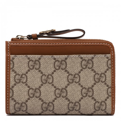 GG Emblem zip card case