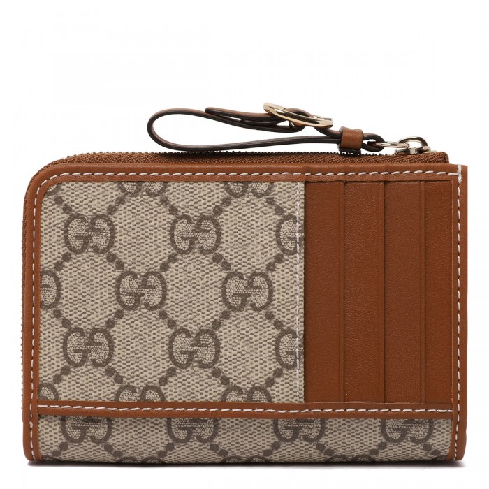 GG Emblem zip card case