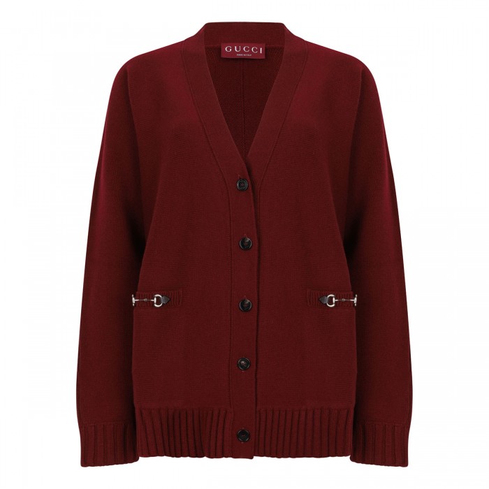 Wool and cashmere cardigan