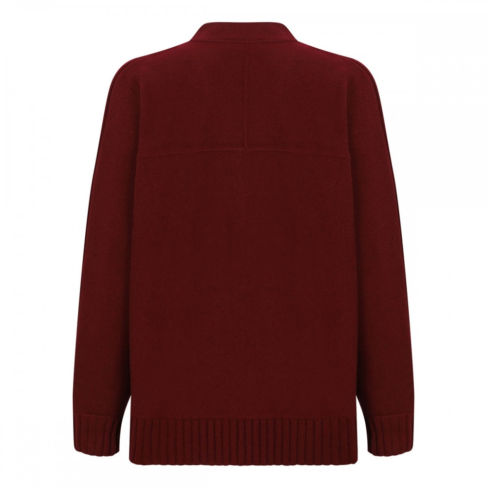 Wool and cashmere cardigan