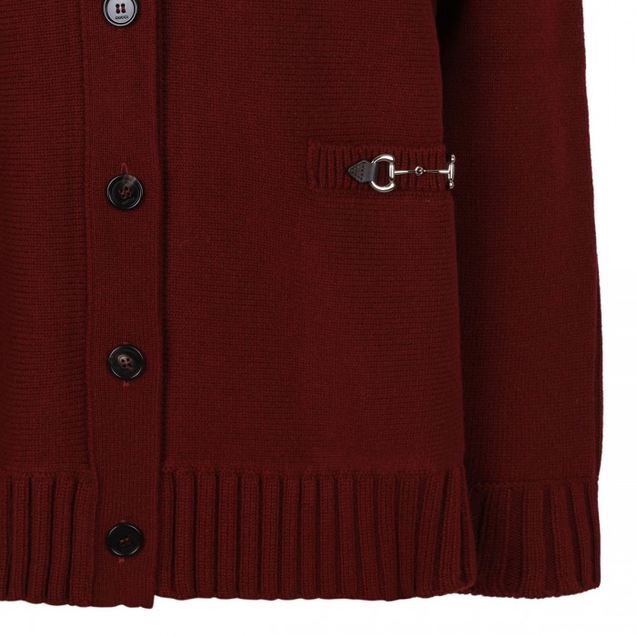 Wool and cashmere cardigan