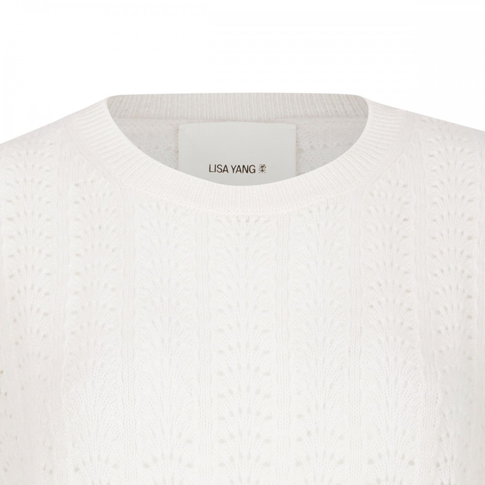 Cecelia pointelle sweater