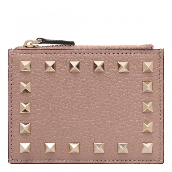 Rockstud coin purse and cardholder