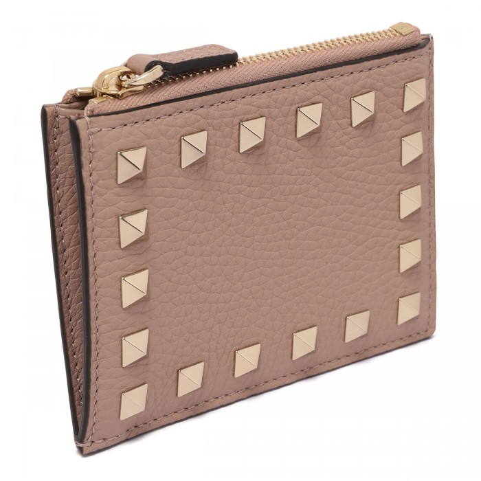 Rockstud coin purse and cardholder