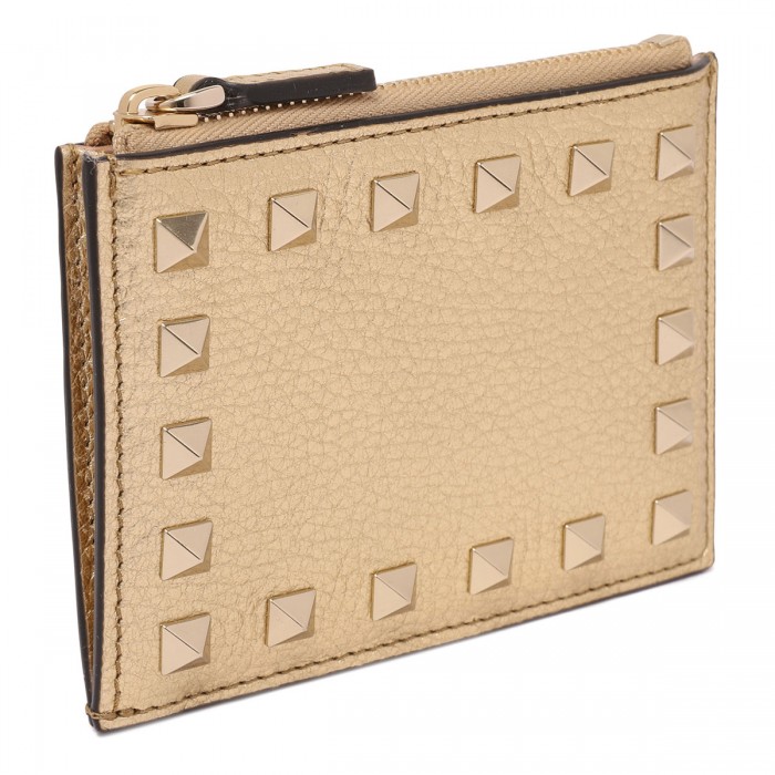 Rockstud coin purse and cardholder