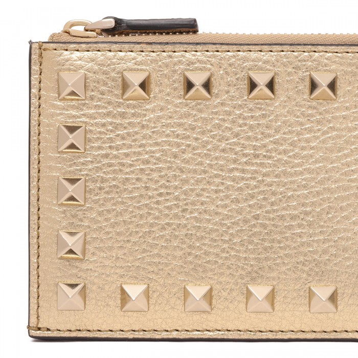 Rockstud coin purse and cardholder