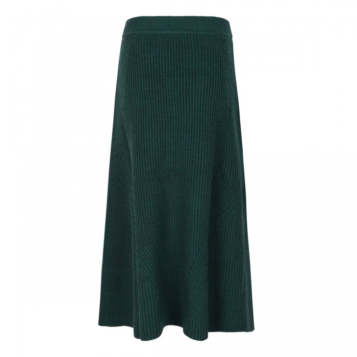 Hypnotic rib midi skirt