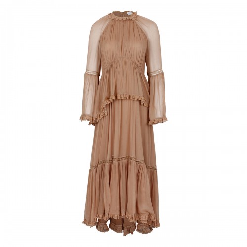 Hypnotic peplum flutter dress