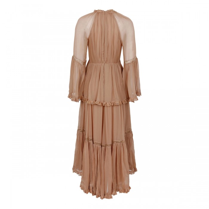 Hypnotic peplum flutter dress