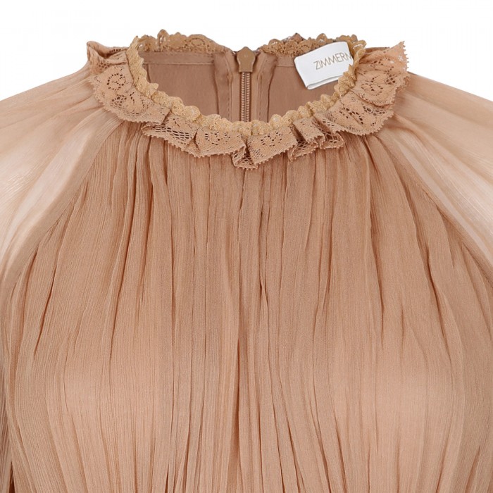 Hypnotic peplum flutter dress