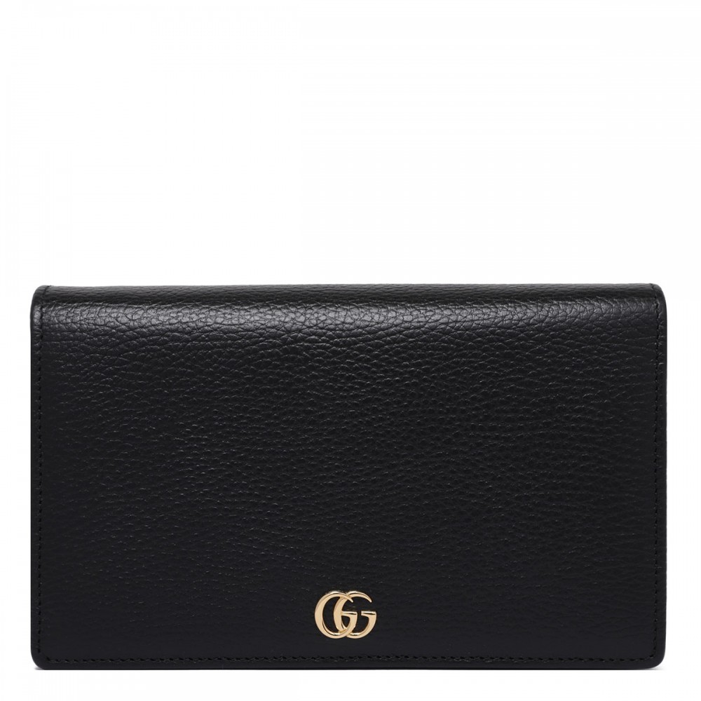GG Marmont wallet on chain