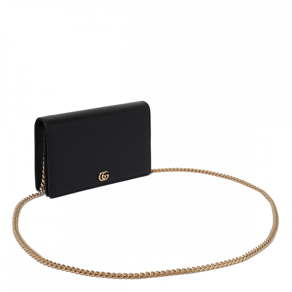 GG Marmont wallet on chain