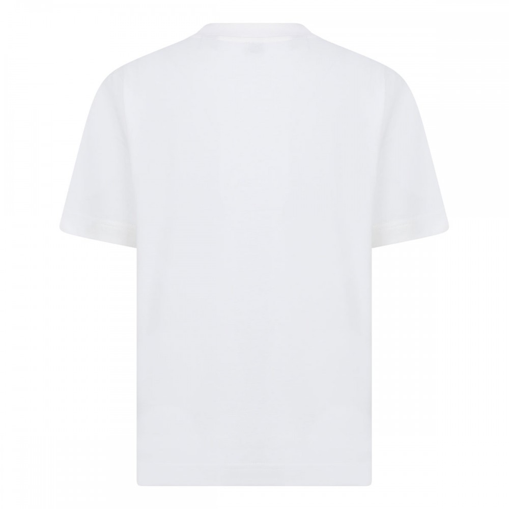 EKD check cotton T-shirt