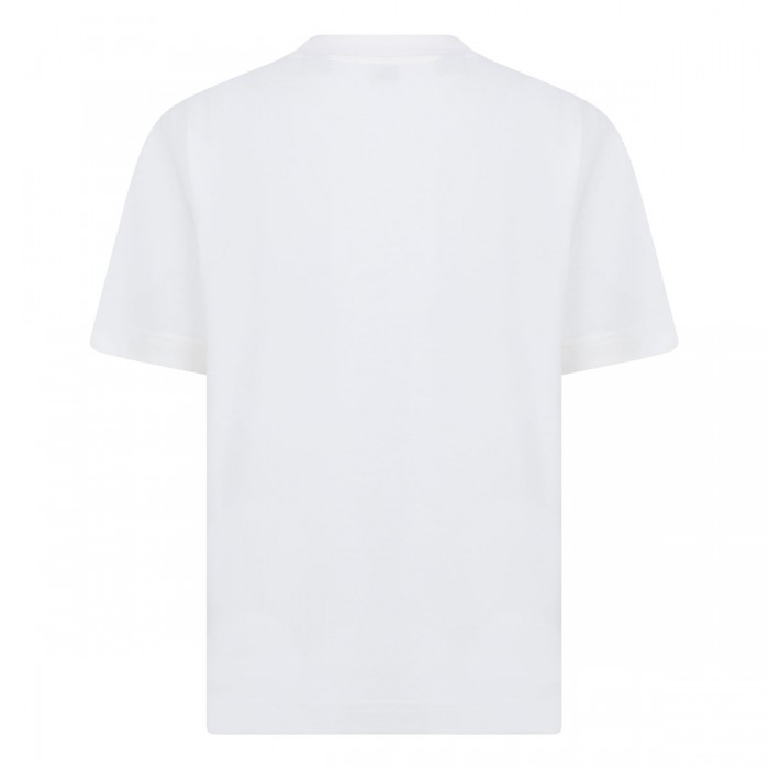 EKD check cotton T-shirt