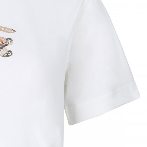 EKD check cotton T-shirt 2