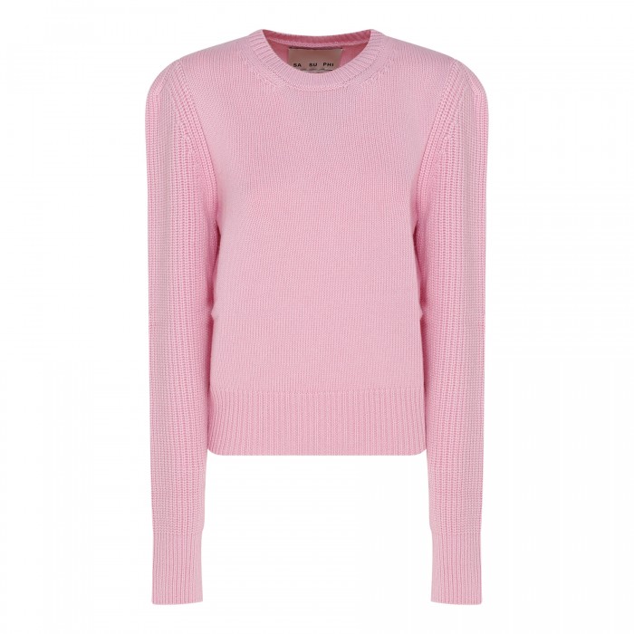 Pink cashmere sweater