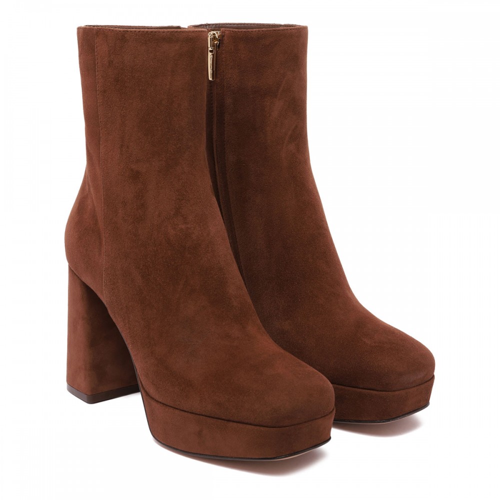 Daisen suede booties