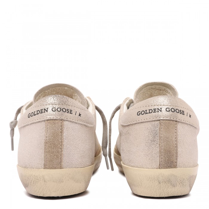 SuperStar glittery suede sneakers