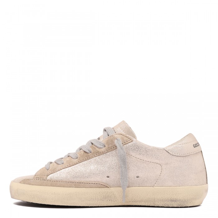 SuperStar glittery suede sneakers