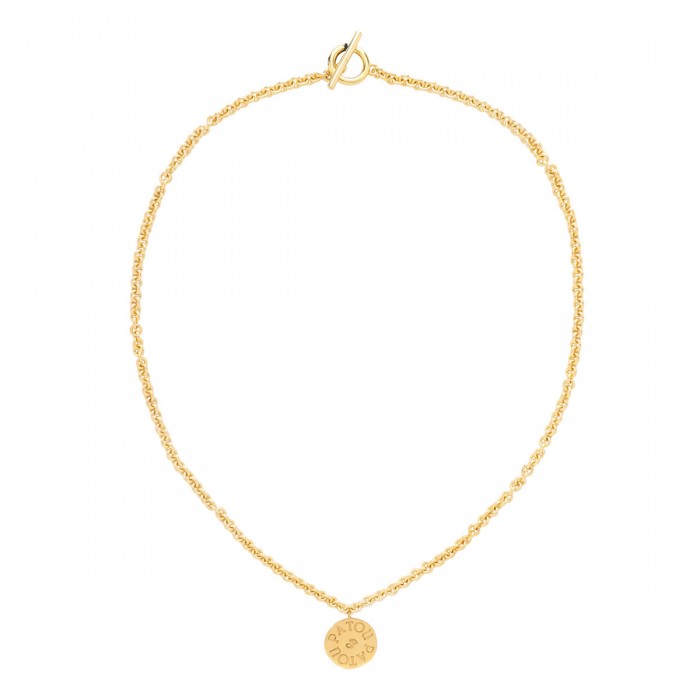 Coin pendant necklace